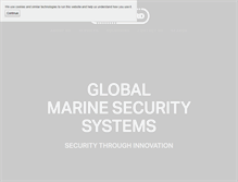Tablet Screenshot of marineguard.com